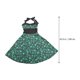 thumbnail image 3 of FELTECHELECTR Vestido de moda con cuello redondo, cintura alta y escote cruzado, estampado de trébol para el Día de San Patricio, talla XXL (verde), 3 of 6