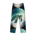 thumbnail image 4 of Easygdp Watercolor Turtle5 Men's Pajama Pant, Sleep Elastic Waistband Lounge Pants - Small, 4 of 9