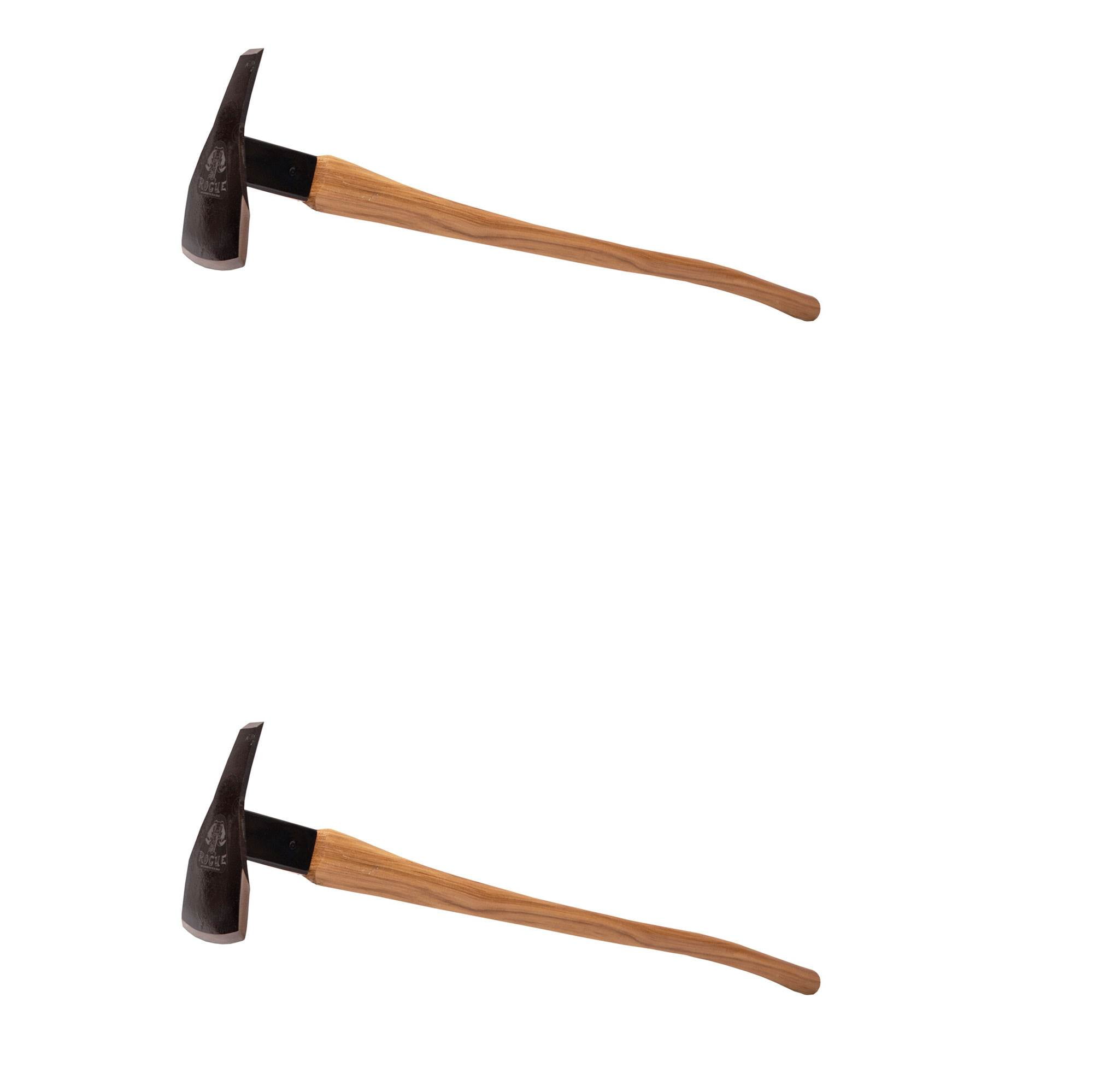 Rogue Hoe 6 Inch Steel A Blade Fire Trail Hoe with Hickory Wood Handle