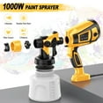 thumbnail image 5 of Purevigil Paint Sprayer 1000W HVLP High Power Electric Spray Paint Gun 1400ml High Capacity Container Easy to Clean for House Painting, Home Interior and Exterior, 5 of 9