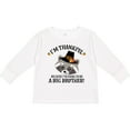 thumbnail image 3 of Inktastic Thanksgiving Brother Announcement Thankful Boys Long Sleeve Toddler T-Shirt, 3 of 5