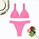 thumbnail image 4 of Trajes de Baño de Bikini de Mujer 2025 Primavera Verano Nuevo Conjunto Sexy, Nylon Spandex para Piscina de Playa Y Vacaciones, Trajes de Baño de Longitud Regular, 4 of 9
