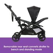 Baby Trend Sit N Stand Double Stroller 2.0, Desert Tan, Compact Fold, Dual Infant Car Seat Compatible
