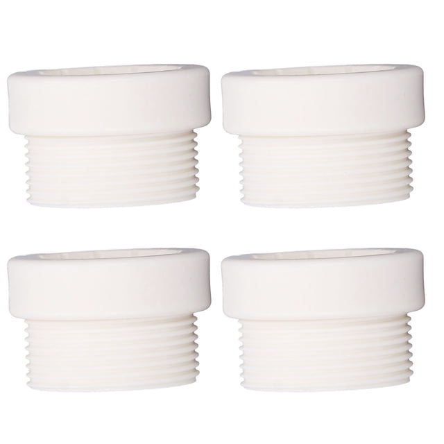Adaptador Estabilizador De Sombrilla De Piscina De 4 Piezas, Funda Roscada, Material ABS, Estabilidad Adicional, Compatibilidad, Artesanía Superior Para Inserción De Sombrillas