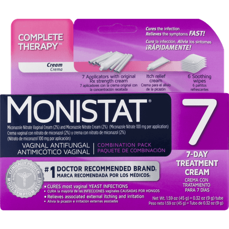 Monistat, Vaginal Antifungal 3-Day Treatment Ovules Complete Pack