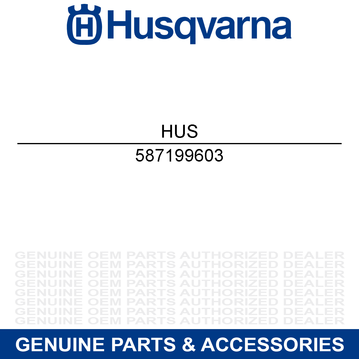 Husqvarna 587199603 22 Painted Blade W Notches HU 700AWD 725AWDEX 800AWDH OEM