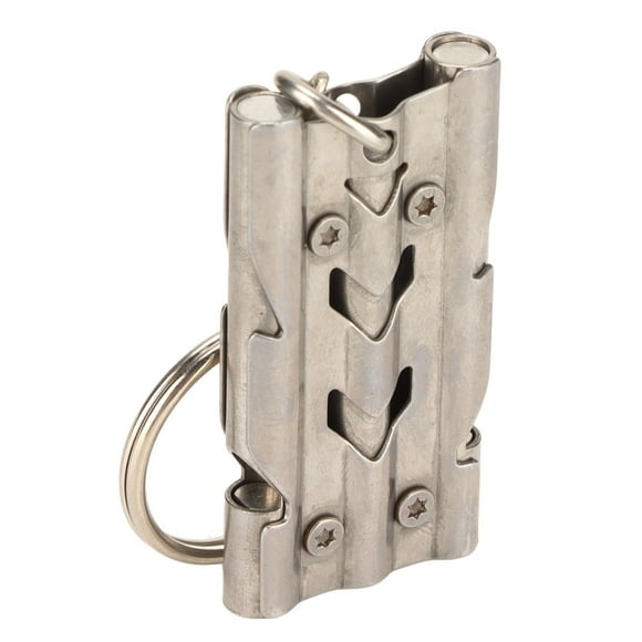 Silbato, Silbato de entrenamiento para pájaros Silbato de acero inoxidable para pájaros Silbato ultrasónico para pájaros Salida de alta intensidad