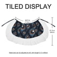 thumbnail image 5 of Halloween Stylish Chiffon Beach Skirt Summer Dress with Polyester Straps, 5 of 6