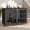 Black, variant on YOKWOK 42 Inch Furniture-Style Dog Crate for Large Dogs, Heavy Duty Thick Metal Dog Cage with Water Resistant Top & Safe Lock, Chew-Proof & Escape-Proof Large Indoor Dog Kennel, Brown
