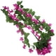 thumbnail image 3 of 4 pétalos flores artificiales flores colgantes violeta simulación vid boda decoración del hogar (fucsia), 3 of 6