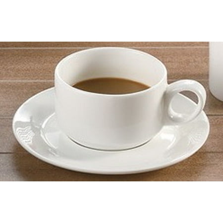 

Jersey Round Saucer 5 1/2 Dia. Porcelain White Pack of 36