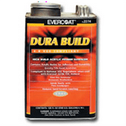 Fibre glass Evercoat 102274 Fast Drying Dura Build Acrylic Primer, 1 gal Round Can, Gray, 1200 sq-ft/gal Coverage