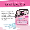 thumbnail image 3 of Cinta adhesiva para ropa Hollywood Fashion Secrets Splash Tape, 36 piezas, 3 of 7