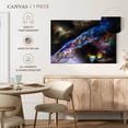 thumbnail image 4 of Elephant Stock Glowing Veil Nebula Wall Art - Horizontal Canvas Wall Art - Living Room Wall Decor - Astronomy & Space Canvas - Black And Gray Decor - 12" x 8", 4 of 4