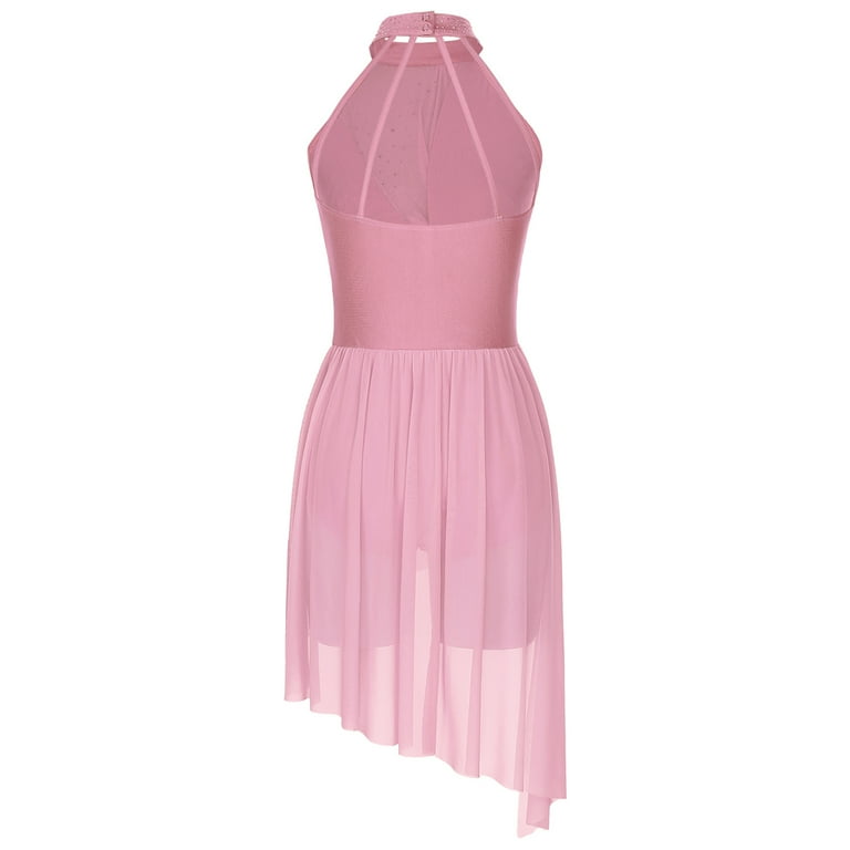 green emerald velvet dress Amazon.com: Pink Flowy Dress main image 1