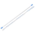 thumbnail image 1 of Cable de cinta FPC FFC de 8 pines Uxcell para TV LCD, audio de coche, reproductor de DVD, portátil PE blanco 5 piezas, 1 of 4