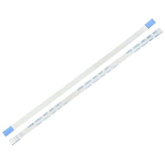 Unique Bargains 5 Pack Flexible Flat Cable 8 Pins 0.5mm Pitch 150mm FPC FFC Ribbon Cable A Type