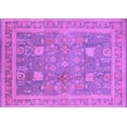 thumbnail image 1 of Ahgly Company Indoor Rectangle Oriental Purple Industrial Area Rugs, 8' x 10', 1 of 4