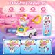 thumbnail image 4 of Super Wings Auto Robot Transformable de 15 cm Rosa, 4 of 6