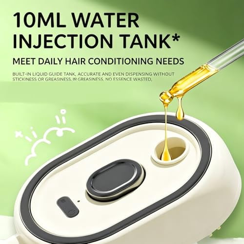 2026 New Electric Steam Brush, Electric Steam Brushs for Hair, 2-in-1 Misting Hair Brush with Water Spray, Retractable Air Cushion Massage Comb, Reduce Frizz, Nourishes Hairs, Anti-Static