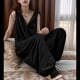thumbnail image 4 of Mono con Botones y Capucha para Mujer, Sin Mangas, con Bolsillos Negro XL, 4 of 6