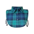 thumbnail image 2 of Women Detachable Fake Collar Denim False Collar Dickey Blouse Half Shirts Collared Shirts, 2 of 5