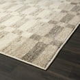 thumbnail image 4 of Luxe Weavers Checkered Geometric Beige 6x9 Area Rug, Indoor Carpet, 4 of 8