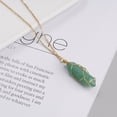 thumbnail image 2 of Women's Exquisite Copper Wire Winding Natural Stone Crystal Pendant Necklace, 2 of 2
