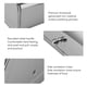 thumbnail image 4 of Caja de Pan Contenedor de Almacenamiento de Pan de Lado Plano Pequeño de Metal Contenedor de Almacenamiento de Cocina para Pan Pasteles Donas Galletas ANGGREK Otros, 4 of 8