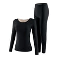 thumbnail image 1 of Women Elastic Thermal Inner Wear Thermal Underwear Warm Elastic Tops Pants Sets, 1 of 5