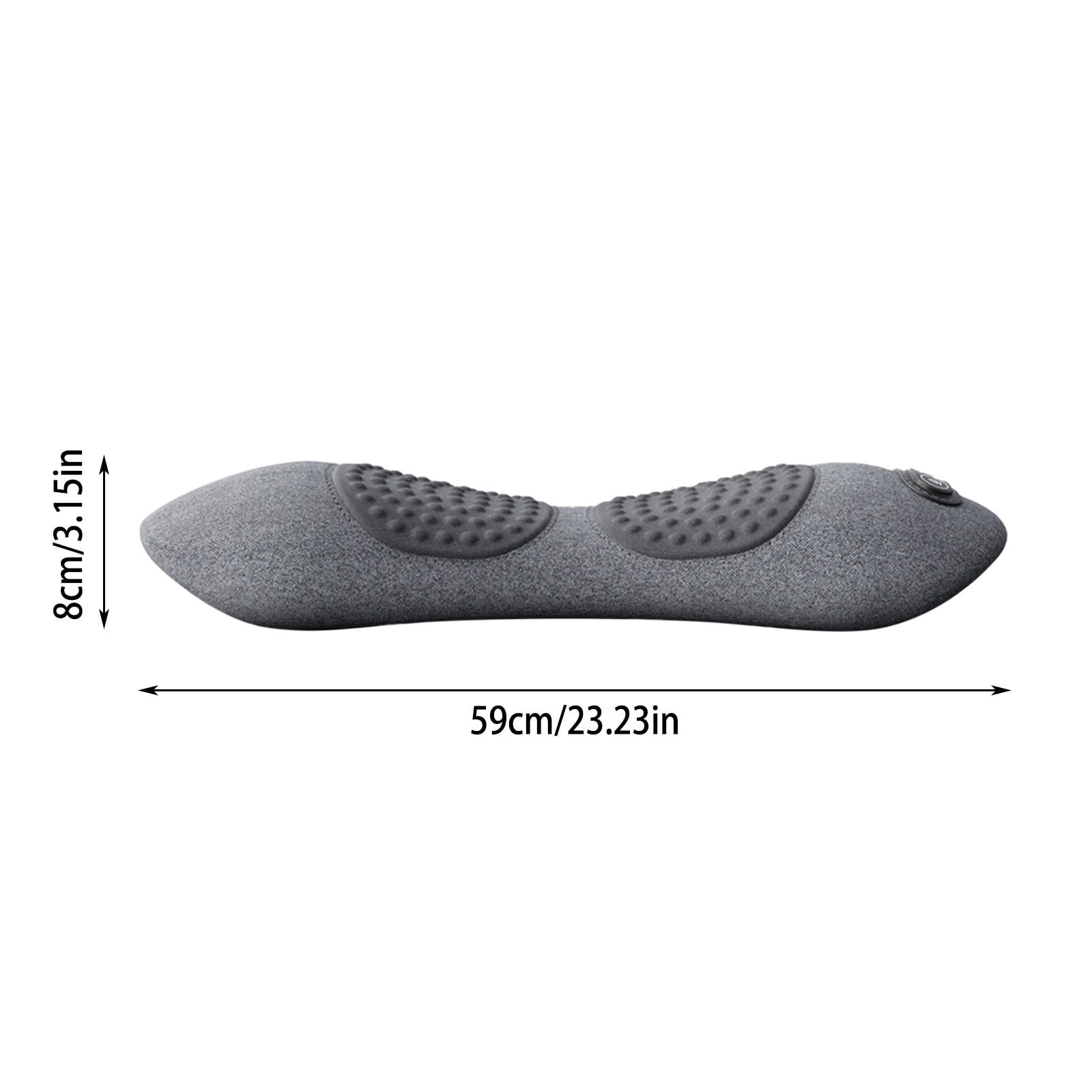 3-in-1 Back Massager, Spine Triple Fusion Back Massager,3 in 1 Massagers with Traction Lifting and Vibration Massage and Heat,Suitable for Neck, Shoulders, Unisex