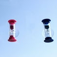 thumbnail image 4 of 3 Minute Mini Hourglass, Shower Timer and Teeth Brushing Timer with Strong Suction Cup, Plastic and Glass Sand Timer for Cooking, Games, Exercise, Kitchen, Bathroom, Kids Activity Time Management, 4 of 4