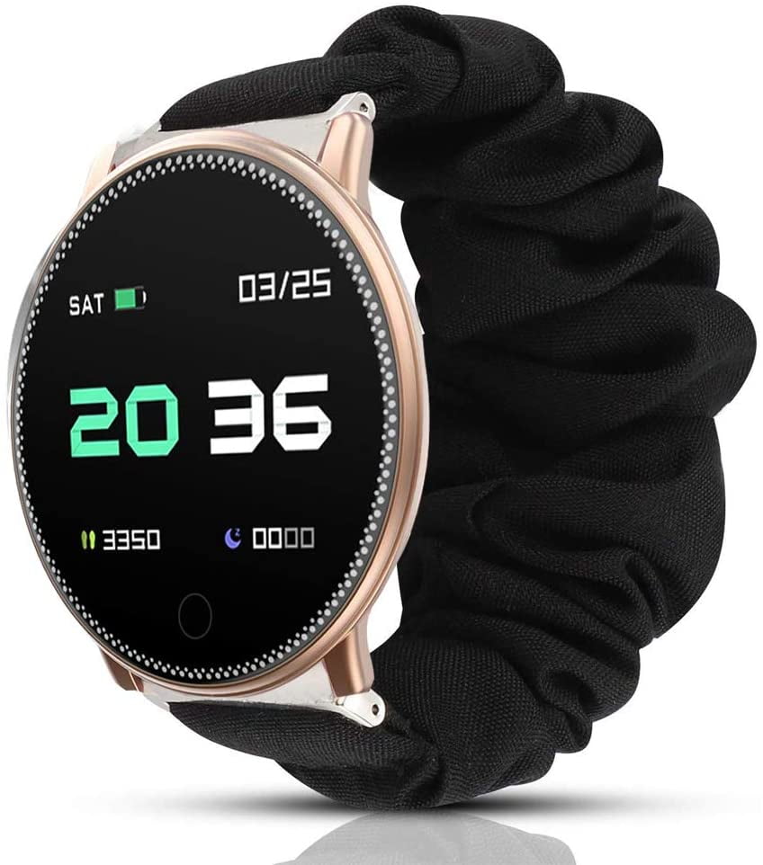 Compatible with UMIDIGI Uwatch 2 Band, YOUkei Fabric Elastic Scrunchie  Elastic Watch Band Women Cute Replacement Straps | Walmart Canada