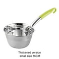 thumbnail image 4 of Cateissary Cuchara para agua multifuncional de acero inoxidable para todas las tareas de cocina Gancho para cucharón de sopa de acero inoxidable 16CM, 4 of 6