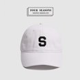 thumbnail image 1 of Sombrero de béisbol con bordado de letras para hombre y mujer, gorra ajustable, protector solar para exteriores, senderismo, adolescentes, M043, 1 of 4