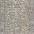 thumbnail image 3 of LR Home Neutral Distress Oriental Accent Rug, Gray / Ivory, 1'10" x 3', 3 of 8