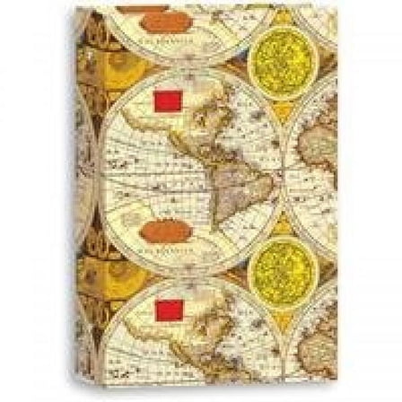 Pioneer Photo Album Classic 3 Ring Photo Album, Holds 504 4x6" Photos, 3 Per Page, Ancient World Map