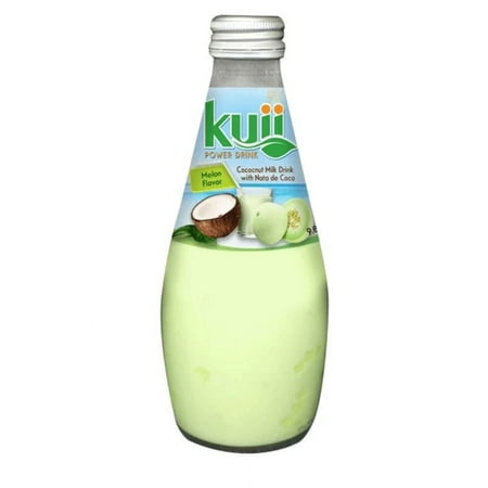 Kuii Coconut Milk Drink, Melon Flavor 9.8 fl oz, Quantity of 6