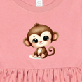 thumbnail image 4 of Inktastic Baby Monkey Girls Baby Dress, 4 of 5