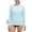 Iceblue, variant on QPNGRP Women's Long Sleeve Rash Guard with Pockets UPF 50+ SPF Dry Fit UV Protection Shirt for Swim Hiking Workout Skyblue