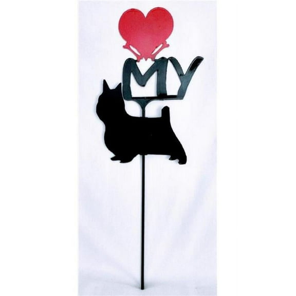 The Lazy Scroll westieheart West Highland Terrier Westie Love My Heart Sign