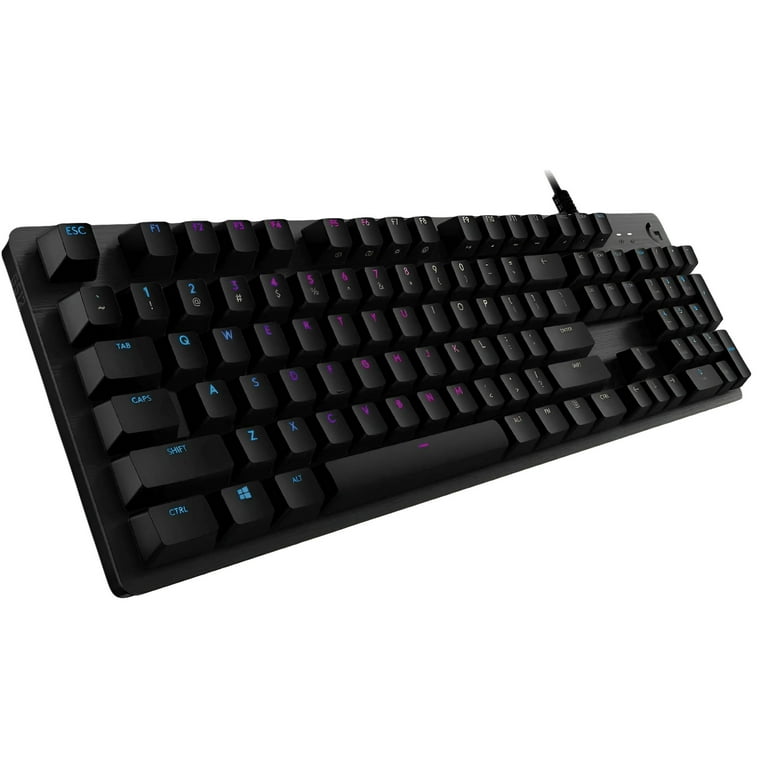 Logitech G512 Wired Gaming Keyboard with Lightsync RGB, Black