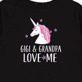 thumbnail image 4 of Inktastic Gigi and Grandpa Love Me Unicorn Grandchild Girls Long Sleeve Toddler T-Shirt, 4 of 5