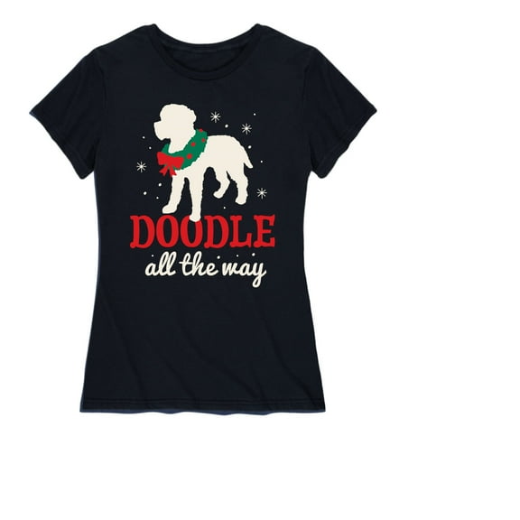 Instant Message - Doodle All the Way - Women's Short Sleeve Graphic T-shirt