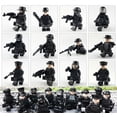thumbnail image 3 of Pack de 24 Figuras de Acción de Bloques de Construcción con Equipo Militar, Juguetes de ABS para Niños, 3 of 6