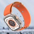 thumbnail image 3 of KAIYANG Para Apple Watch Ultra 2 49 mm/Ultra 49 mm Marco ahuecado Funda protectora antiarañazos Estilo I Apple Watch Ultra 2 49 Negro, 3 of 5