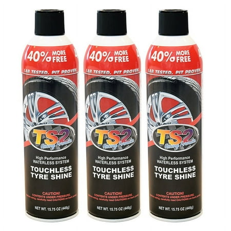 TS2 High Performance Touchless Tire Shine by FW1 Fast Wax (3 Pack)