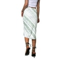 thumbnail image 4 of Women Fashion High Waist Tie-dye Skirt Stylish Skirt for Shopping Daily Wear, 4 of 10