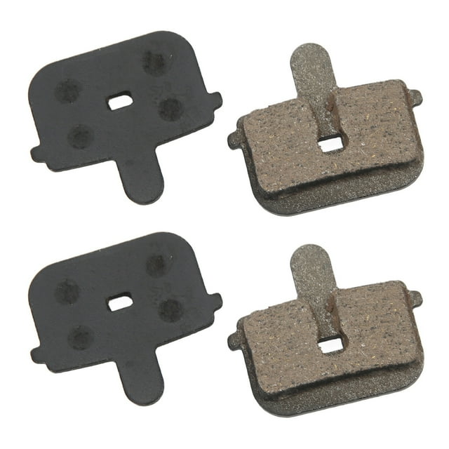Bike Brake Pad Replacement, Durable 2 Sets Bicycle Disc Brake Pads Balanced Rebound Strength for Cycling