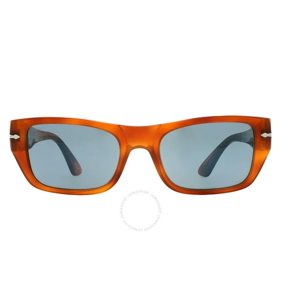 Persol PO 3268S Plastic Unisex Rectangle Sunglasses Terra Di Siena 53mm Adult